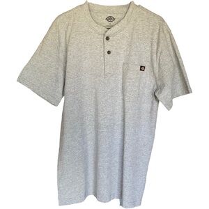 DICKIES 2 BUTTON MENS SHIRT SIZE LARGE / TALL